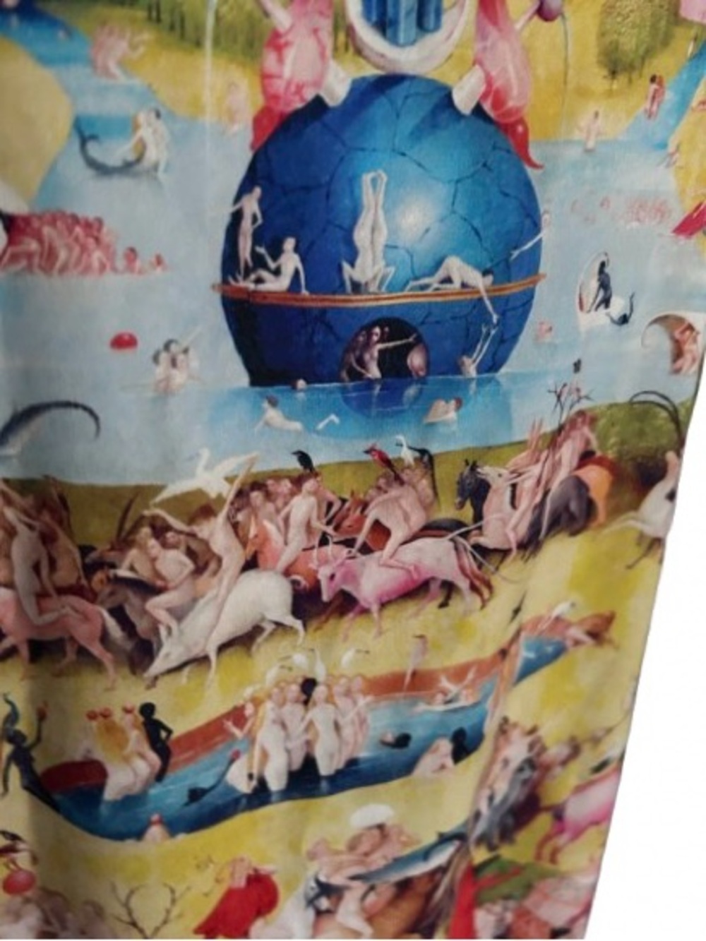 INCREDIBLE The Garden of Earthly Delights Blackmilk Top Art Boho Avant- Garde - Picture 8 of 16